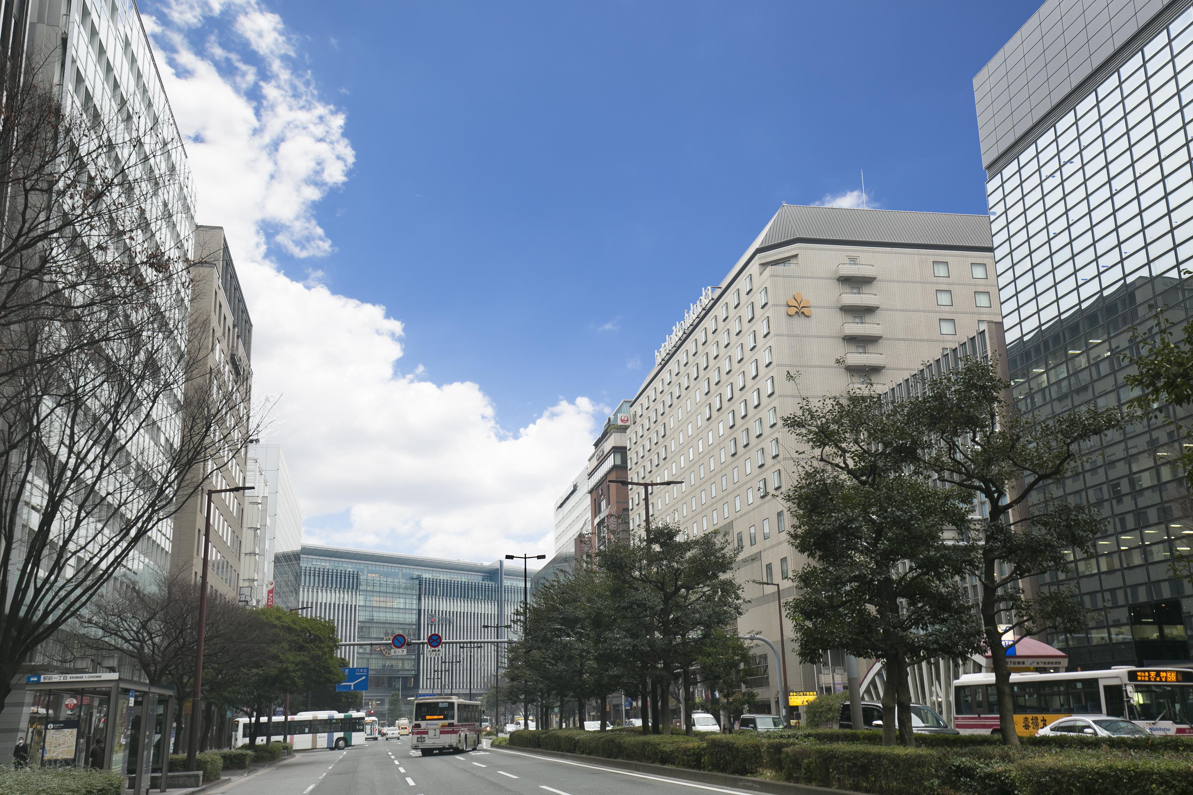 Hotel Nikko Fukuoka Fukuoka  Zewnętrze zdjęcie The campus